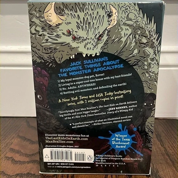 The Last Kids On Earth Books/The Monster Box by Max Brallier/Netflix - Picture 10 of 12